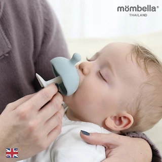 Mombella ยางกัดเห็ดมัมเบล่าสุดนิ่ม ของแท้จากอังกฤษ ปลอดภัยมี มอก. ยางกัดซิลิโคนอันดับ1 Mushroom Teether Mint