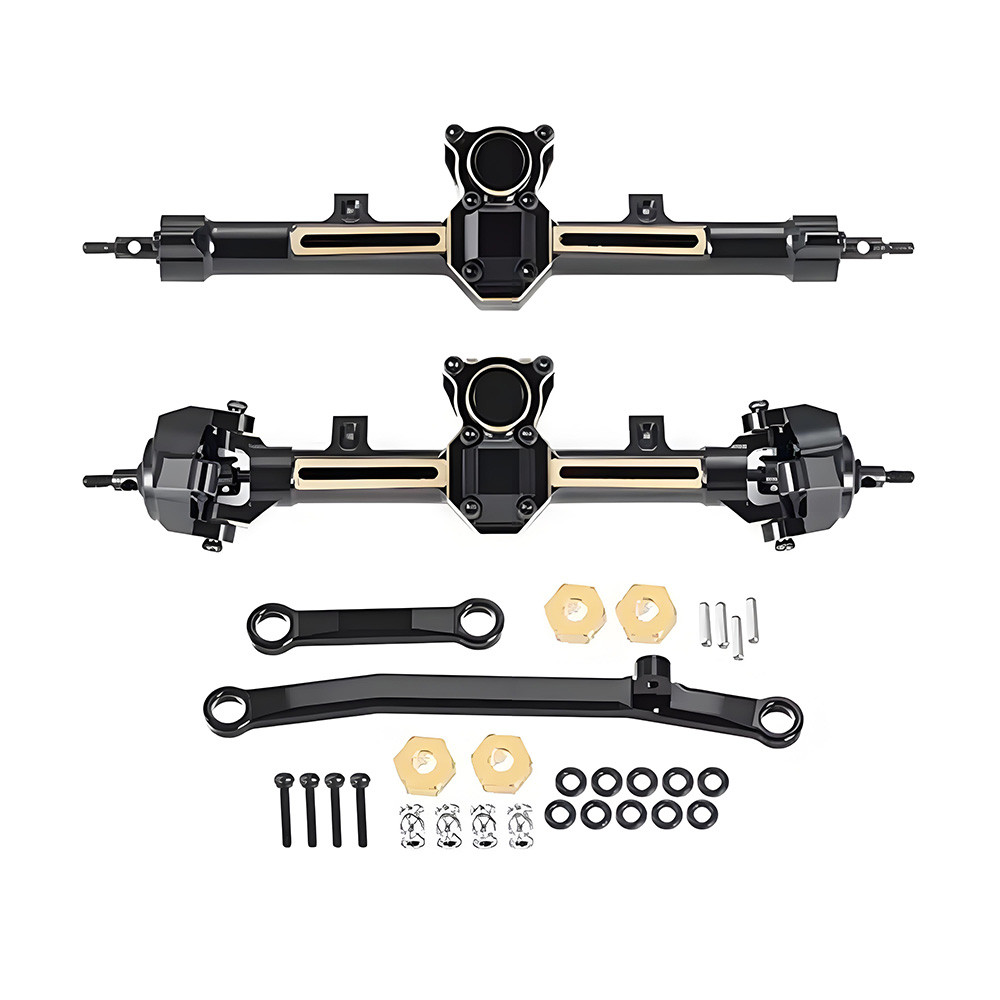 1/24 Axial SCX24 Deadbolt Wrangler อัพเกรดเพลาหน้าและหลังแบบขยาย