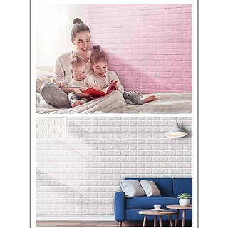 วอลเปเปอร์ติดผนัง 3 มิติแบบม้วน wallpaper 3D ขนาด 70x770cm