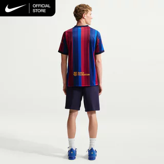 Nike Dri-FIT Men's FC Barcelona 2026/27 Stadium Home Soccer Replica Jersey Top - Deep Garnet [II1872-683]