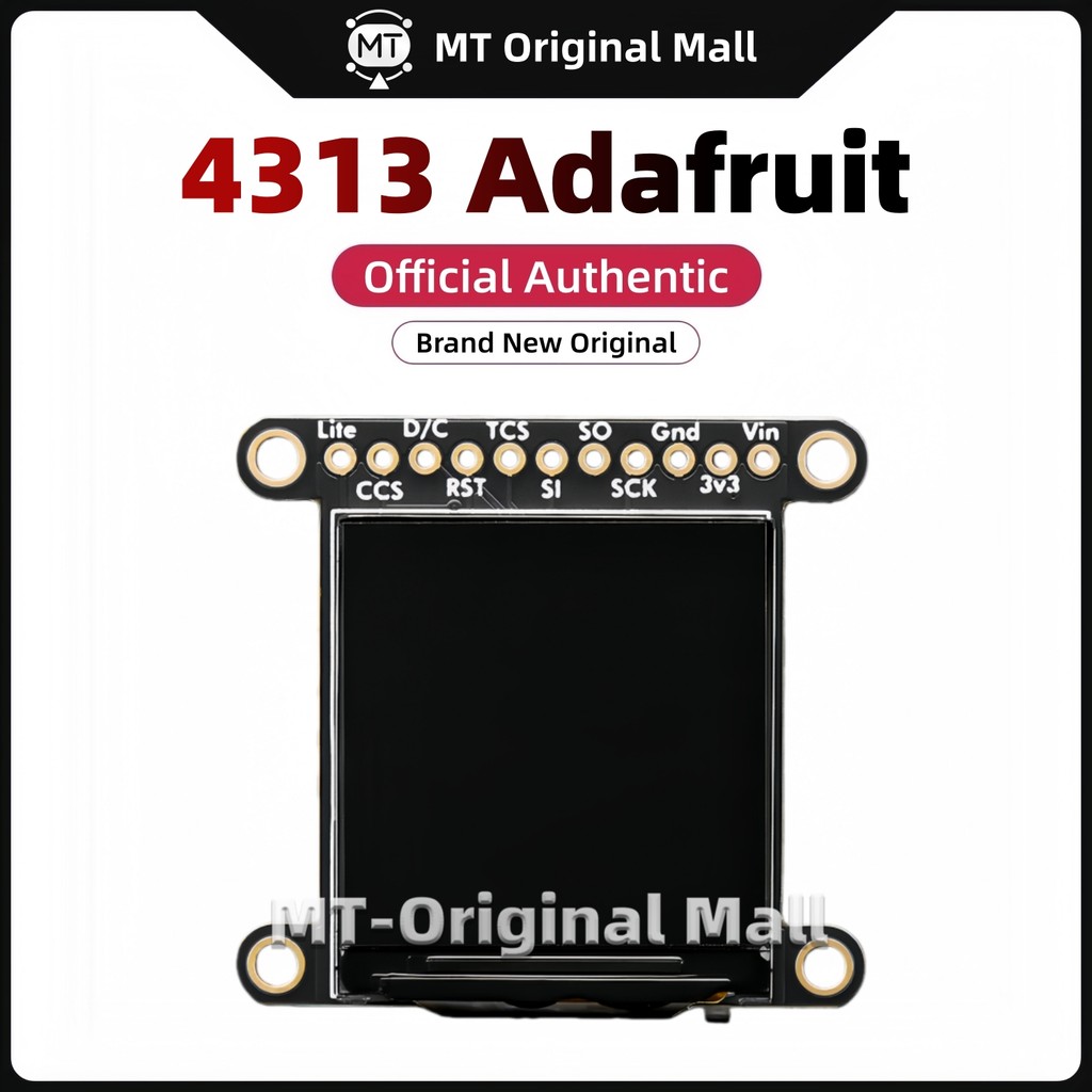 4313 Adafruit 1.3" 240x240 จอแสดงผล TFT LCD มุมกว้างพร้อม MicroSD - ST7789