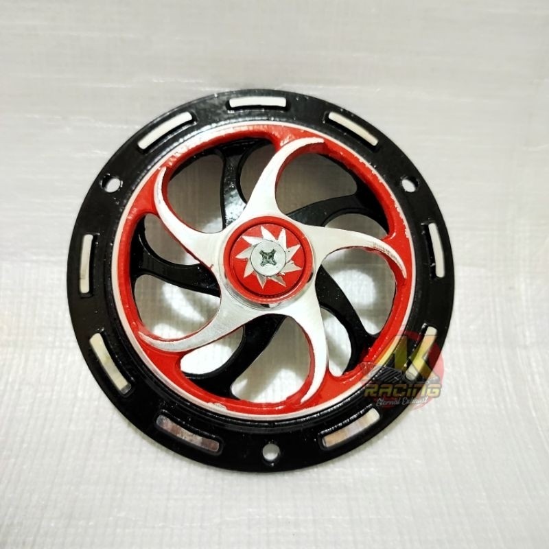 SPINNER COVER FAN SPINER SPINER ทั้งหมดอัตโนมัติ Beat Scoopy Mio Vespa Etc Full CNC พัดลม Protector 