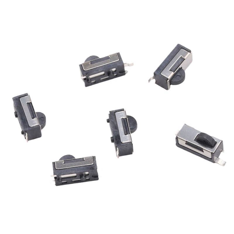 Sun 10 ชิ้น - W1-03 หัวกลมจํากัดกล้องรีเซ็ต Micro Silent Limit Switch High Life 2Pin ภายในฤดูใบไม้ผล