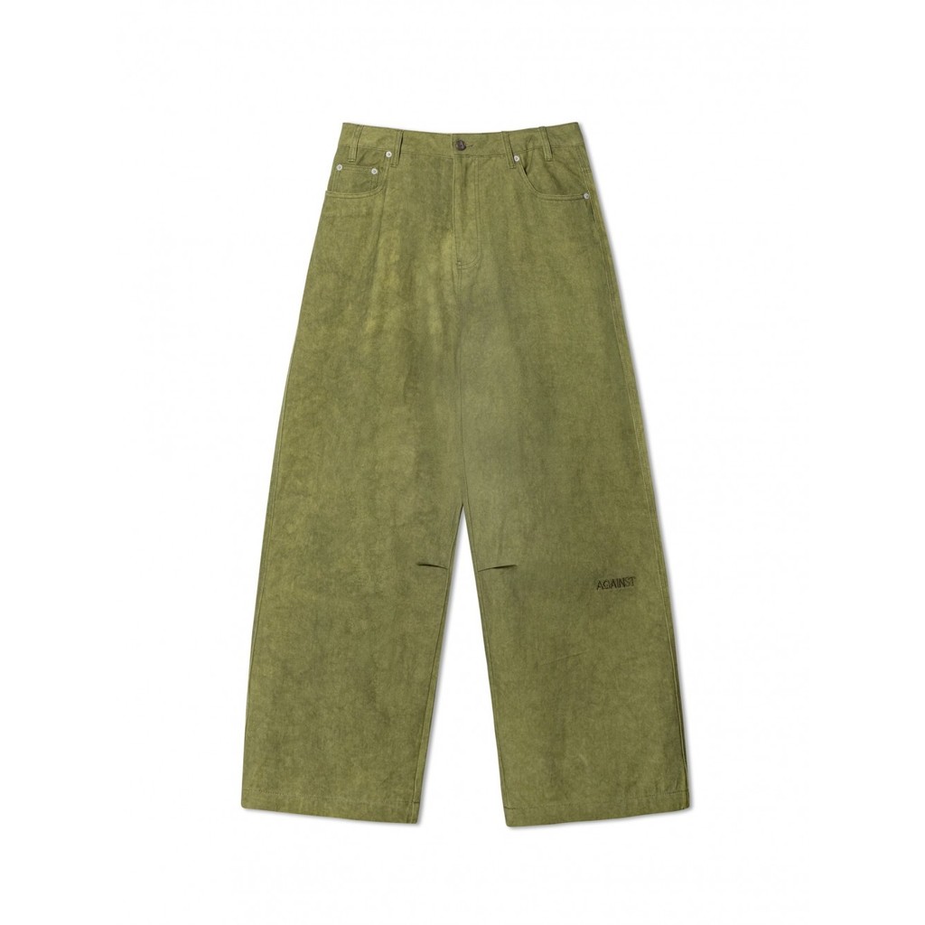 AGAINST LAB DIRTY PERFECT PANTS ล้างสีเขียว