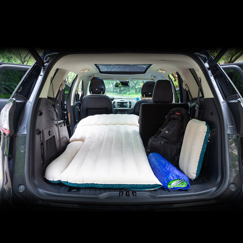 SUV Air Mattress Car Air Cushion Bed Car Back Travel Bed Car Batch Portable