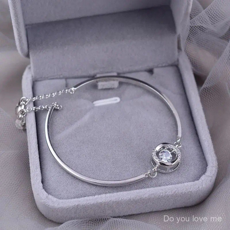 Gelang Jantung, Model Baharu 2025, Gelang Mobius, Untuk Wanita, Gelang Fesyen mewah Niche, Tiga Saat