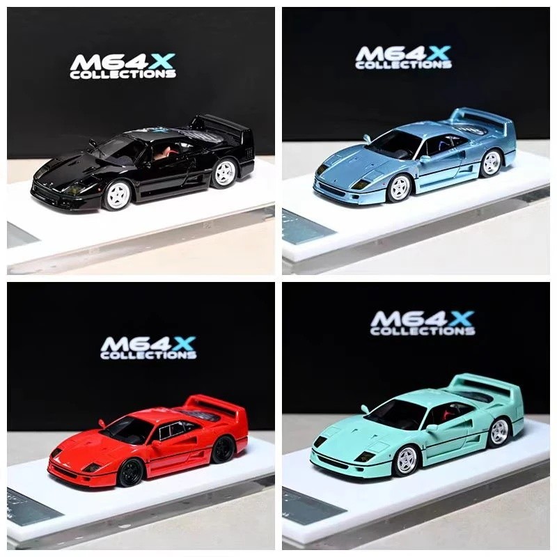 FZ SCM MY64 1:64 F40 โมเดลรถเรซิ่น