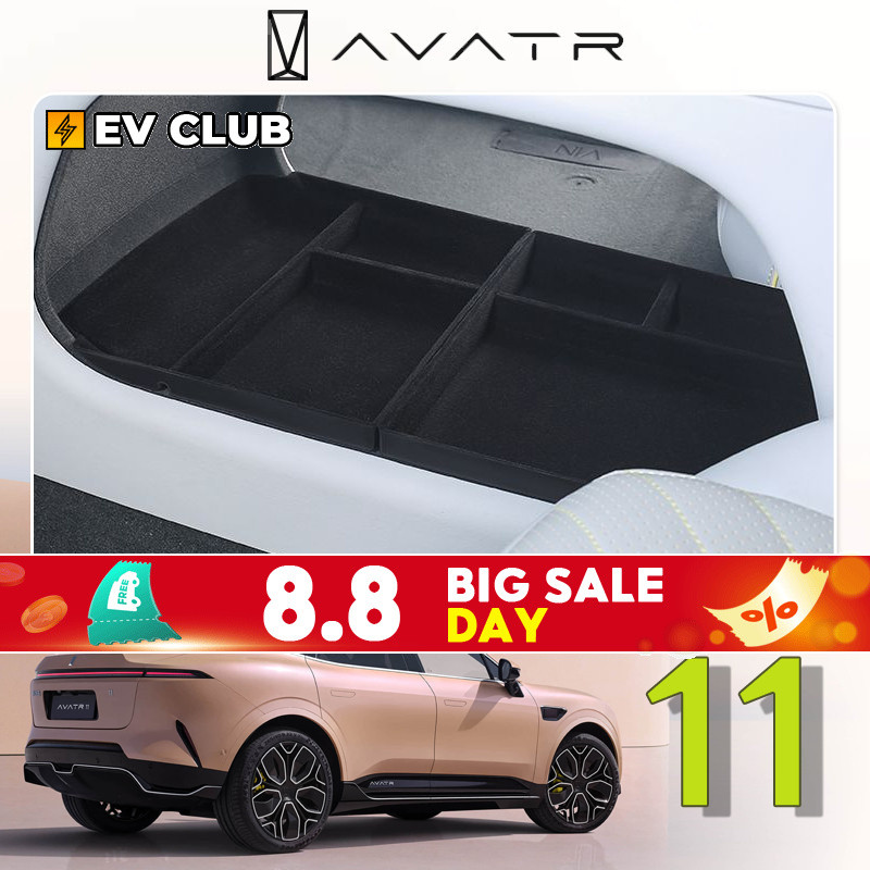2024 changan AVATR 11ดัดแปลงรถกลางที่เท้าแขนกล่องกล่องเก็บชั้นเก็บภายใต้กล่องเก็บควบคุมกลางแผ่นชาร์จไร้สายภายใน AVATR 11