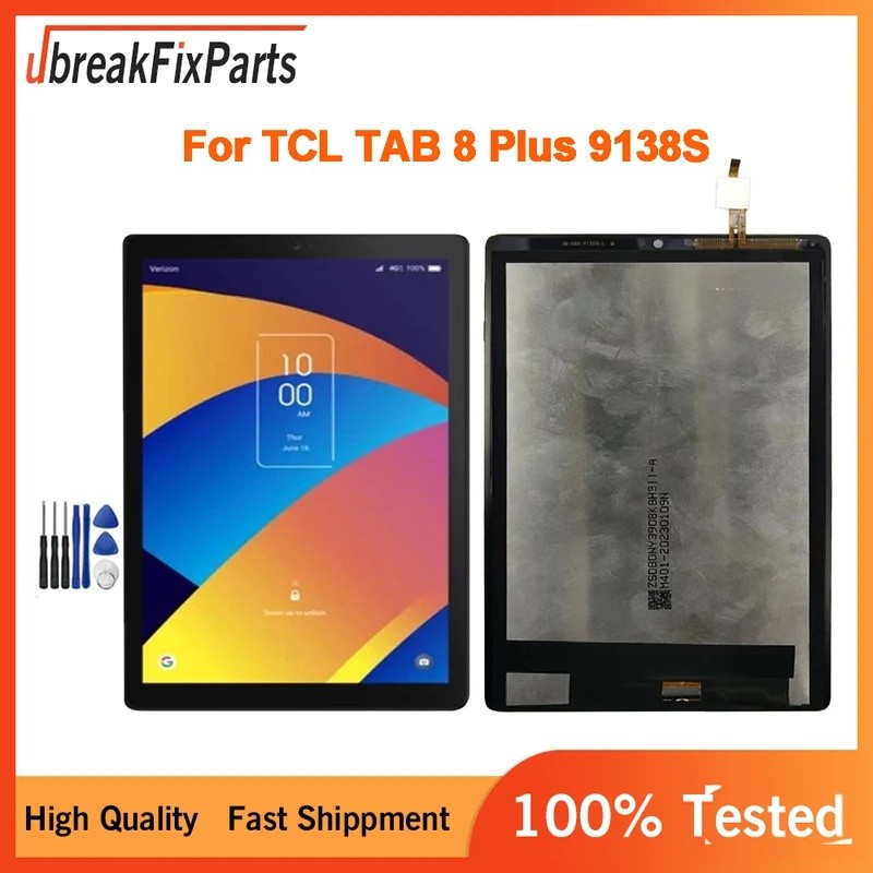 สําหรับ TCL Tab 8 Plus 9138S จอแสดงผล LCD เปลี่ยนชุดหน้าจอสัมผัส