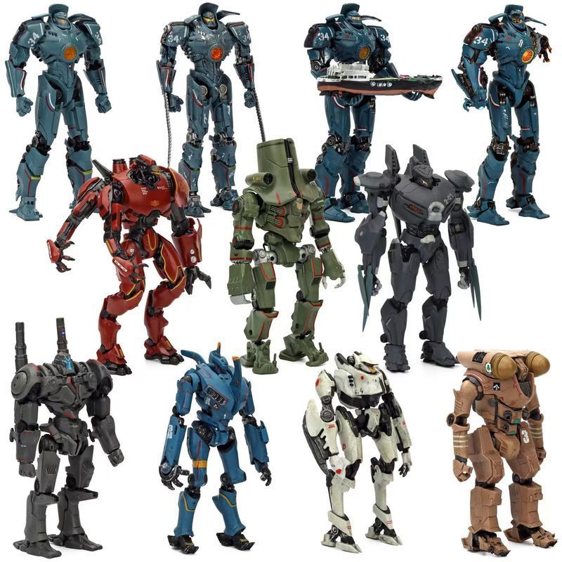 【พร้อมส่ง】Neca Pacific Rim mecha battle โมเดลหมาป่า Alpha Eureka Tango เคลื่อนไหวได้ โมเดล Alpha Eur