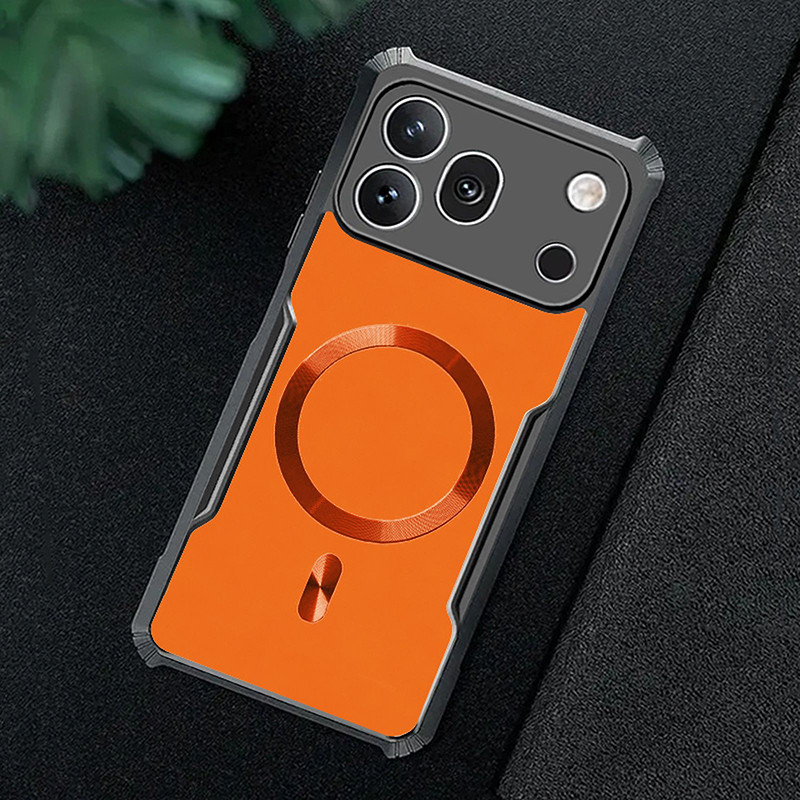 เคสโทรศัพท์แม่เหล็กสีสันสดใสสําหรับ Honor 600 400 Pro Lite 5G กรณี Honor 400 500 600 สมาร์ท 600e Ultrathin ทนทาน Scratch Proof ป้องกันอะคริลิคฝาครอบ SRK-YS