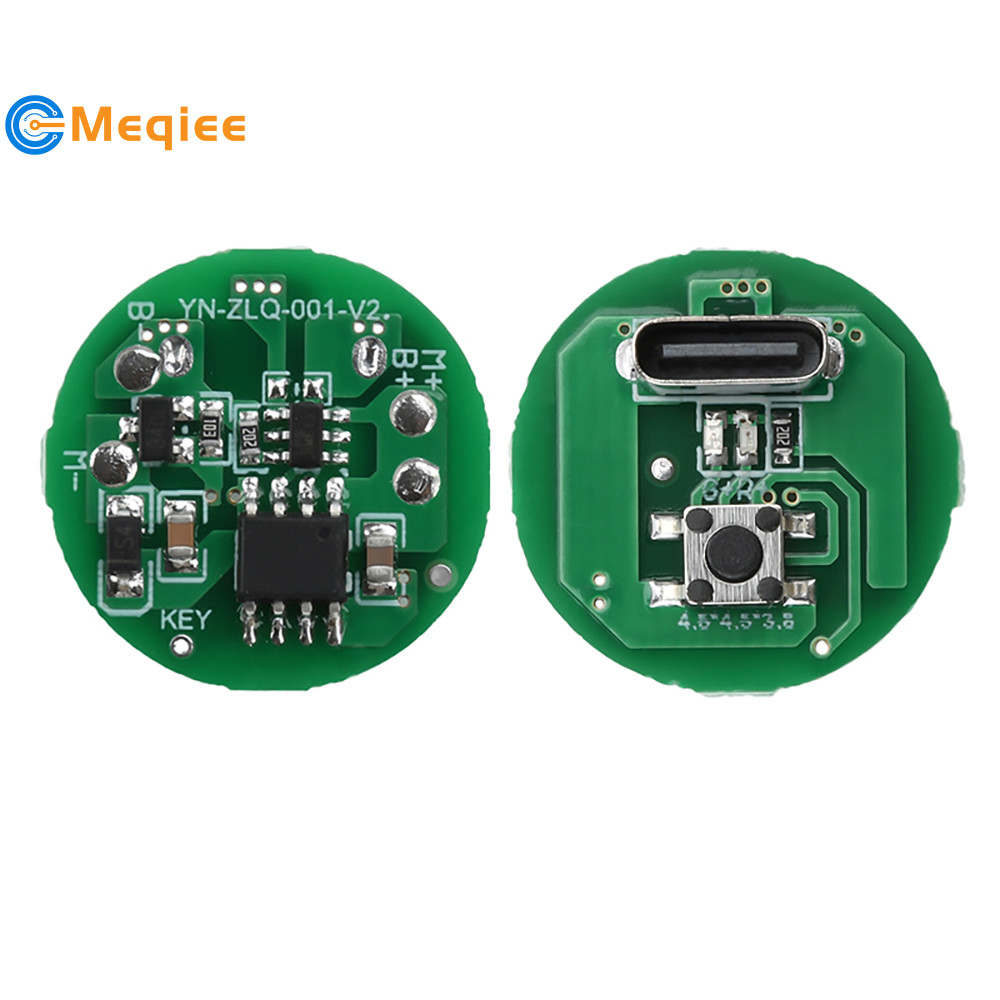 5W 10W ไฟฉายบอร์ด LED 3 โหมดไดร์เวอร์บอร์ดแผงวงจร DIY อะไหล่ Type-C โมดูลชาร์จ