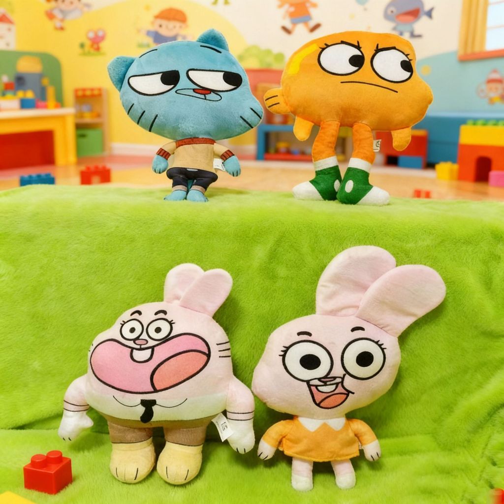 World of Gumball Forrest Gumball Wonderful World Anime สินค้าตุ๊กตาตุ๊กตาของเล่นตุ๊กตา#7. 22.al.yao 