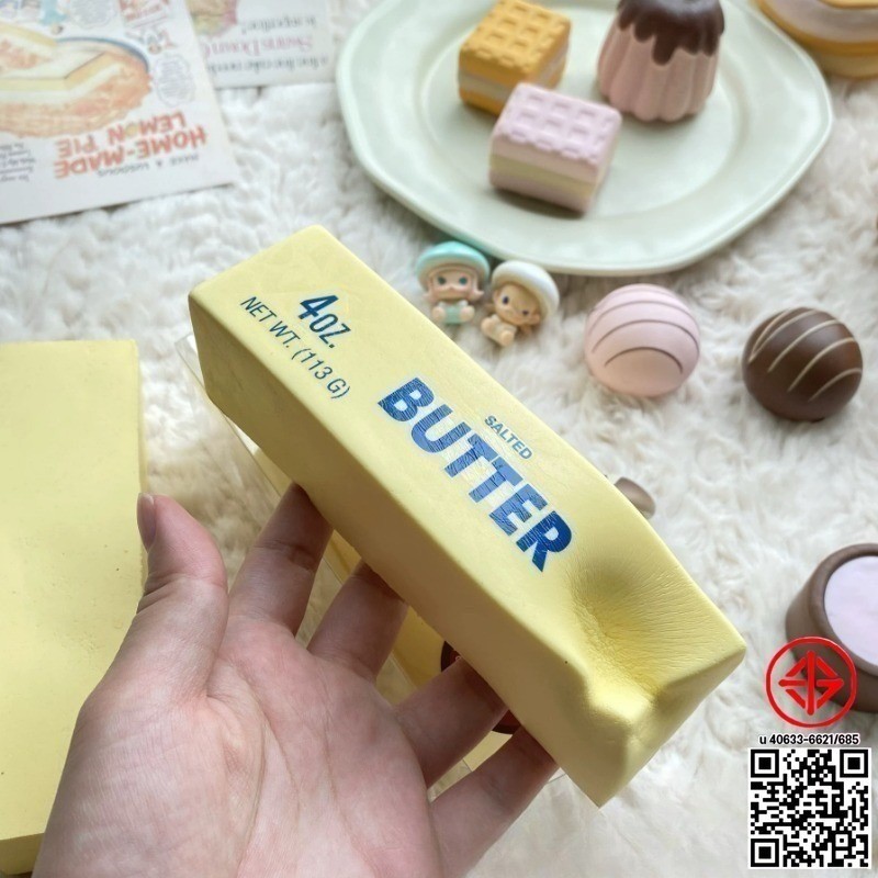 COD Squishy ซูเปอร์นุ่มเด้งช้าเนยแท่งบีบบีบปล่อยของเล่นควา รูปที่ 2