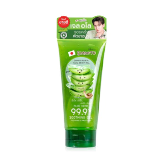 Smooto Aloe-E Snail Bright Gel 200g สมูทโตะ เจลว่านหางจระเข้.
