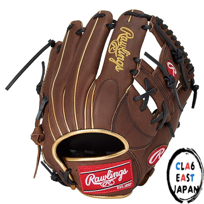Rawlings Baseball Glove PLAYER PREFERRED GR5PPRN62 for Infielders, Dark Brown, 11.25 inches, Right-H