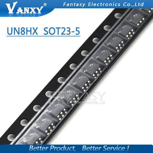 10 ชิ้น UN8HX SOT23-5 UN8H SOT-23