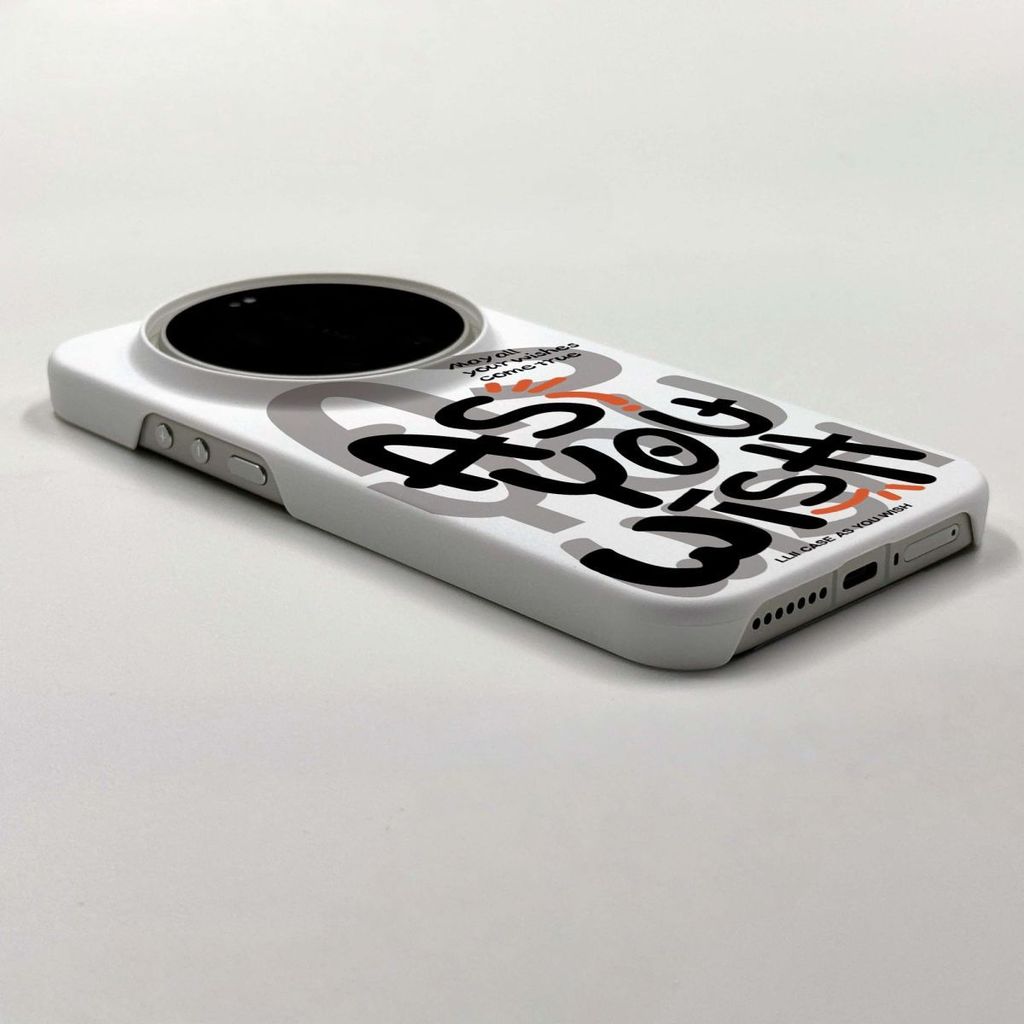 Like You Wish Mi 17Ultra Phone Case 15ULTRA Half-Enclosed Hard Case 14/13ultra รูปแบบใหม่