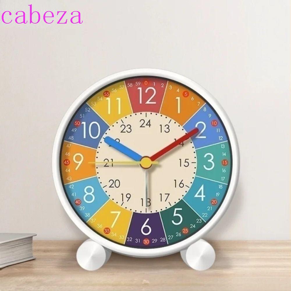 นาฬิกาปลุก CABEZA, นาฬิกาเด็กเงียบสร้างสรรค์, สิ่งประดิษฐ์ปลุกนาฬิกาการเรียนรู้ปิดเสียงขนาดเล็กเด็กการศึกษา