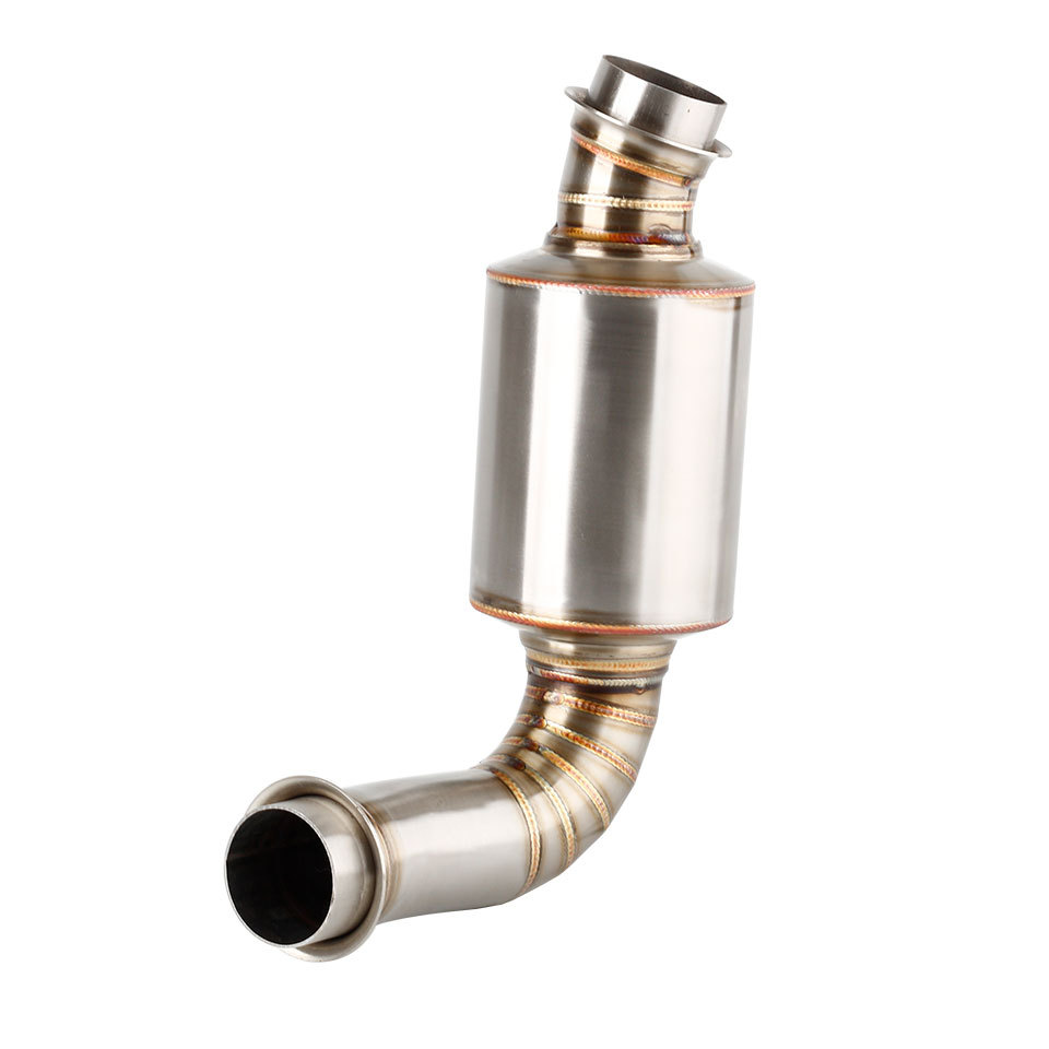 Raceleo ท่อไอเสียรถจักรยานยนต์ข้อต่อกลางท่อ Fit สําหรับ KTM RC125 RC250 RC390 125 DUKE 250 DUKE 390 