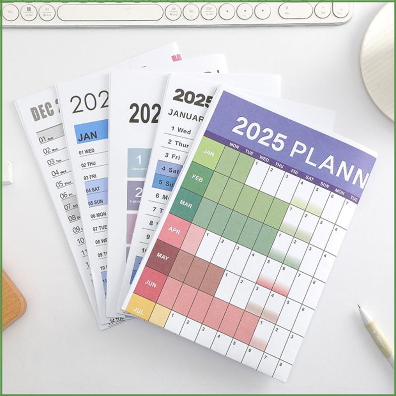 BON 2025 ฟูลปีดูปฏิทิน Family Home Organizers Yearly Planner 2025 Yearly Calendar Planner 01 2025 ถึ