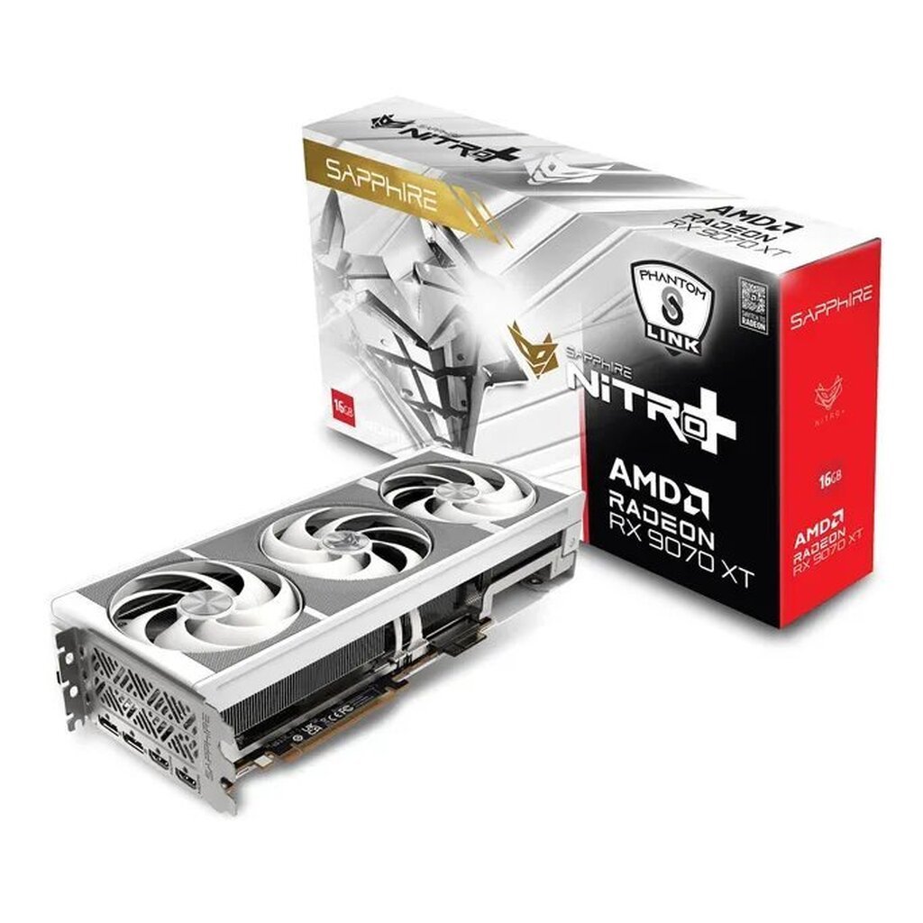 SAPPHIRE NITRO+ RX 9070 XT OC PhantomLink Polar Edition