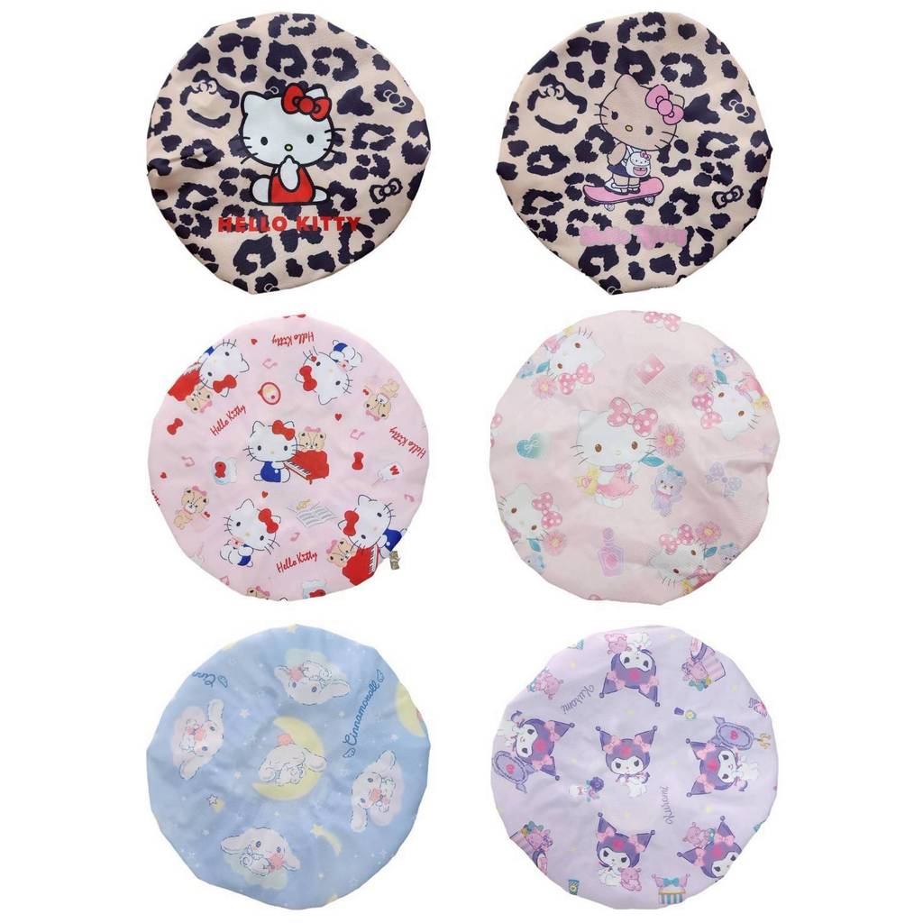 ดีไซน์สวย สีสันสดใส หมวกอาบน้ำ Comfort Cap แบบ 2 ชั้น วัสดุคุณภาพดี ไม่รัดศีรษะ ไม่เจ็บหู (เด็กและผู้ใหญ่สามารถใช้ได้)