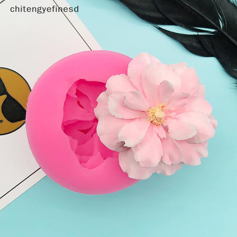 Chitengyefinesd 1 ชิ้นดอกไม้ Mould ซิลิโคน Fondant ช็อกโกแลตแม่พิมพ์สบู่เค้กเบเกอรี่เครื่องมือ GYE