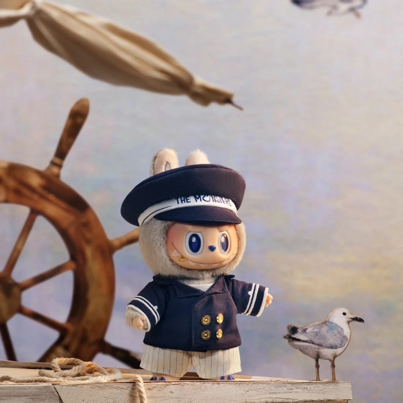 POPMART Labubu Flying Labubu MOKO นางเงือก กัปตันเซเลอร์ PA7M