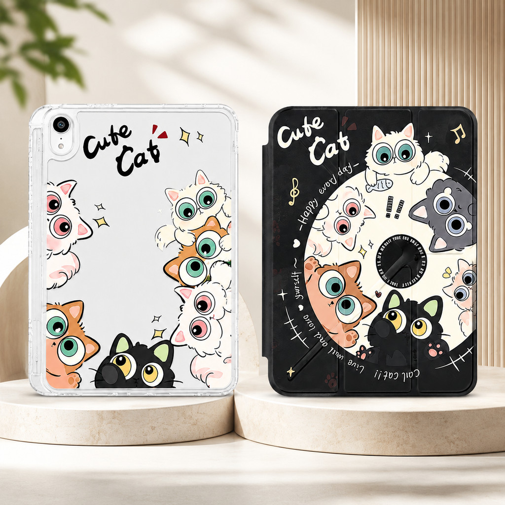 เคสไอแพดตัว Y สำหรับ Gen7/8/9/10/11 10.2/10.9 Air4/5/6/7 Pro11 2022/2024 และ Mini6/7 พับตั้งได้