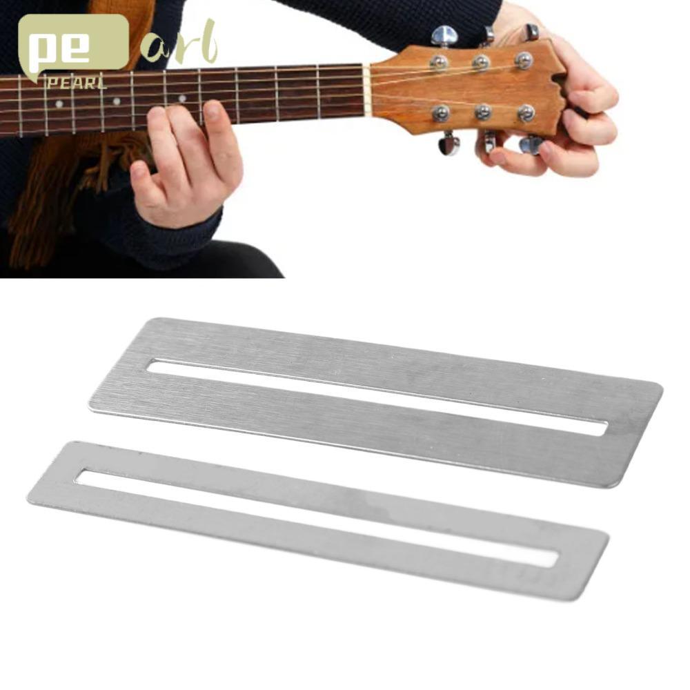 PEARLTH 3 ชุด Fret Wrap, Steel Silver Color Guitar Guard, Professional 7.8 ซม.ขนาด Fretboard Guard ก