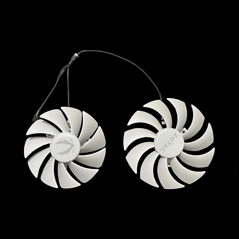 ยี่ห้อใหม่ RTX3060 3060 TI AMP Moon สีขาว GOC GPU พัดลม 4PIN 88 มม. 100 มม. GAA8S2U GA92S2U สําหรับ 