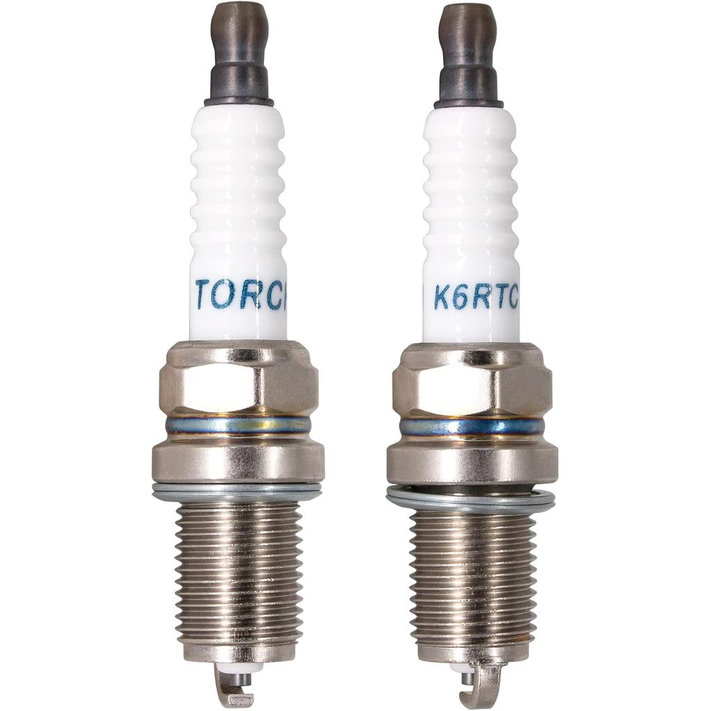 2PK TORCH K6RTC หัวเทียนแทนที่สําหรับ NGK BKR5E-11 V-Line 33 BKR6E BKR6ES FR6E-D Spark Plug,สําหรับD