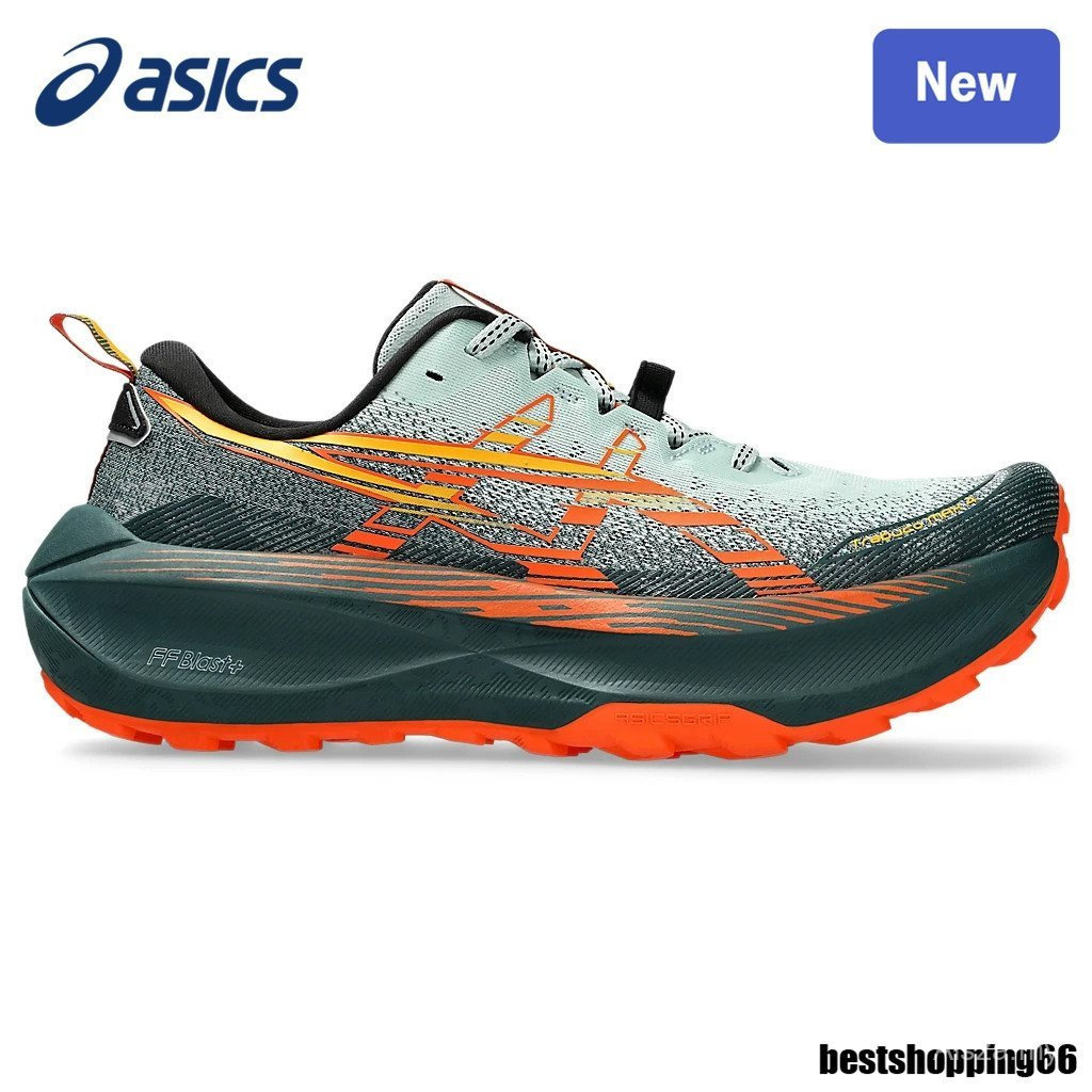 2026 Asics Trabuco Max 4 รองเท้าวิ่งผู้ชายและผู้หญิง Shock-Absorbing สบาย C2H9 6V1U