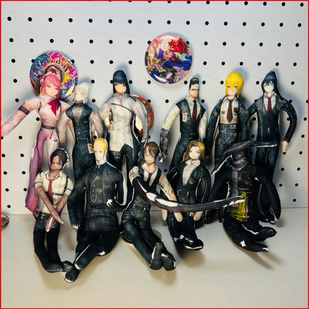 PF Limbus Company Don Quixote Plushie บทคัดย่อหนูแห้งตุ๊กตา Posable พร้อมกรอบลวดสําหรับบิด