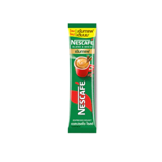 NESCAFÉ Blend & Brew Espresso Roast 3in1 Coffee เนสกาแฟ เบลนด์ แอนด์ บรู เอสเปรสโซ โรสต์ กาแฟ 3อิน1 40 ซอง (แพ็ค 3 ถุง)
