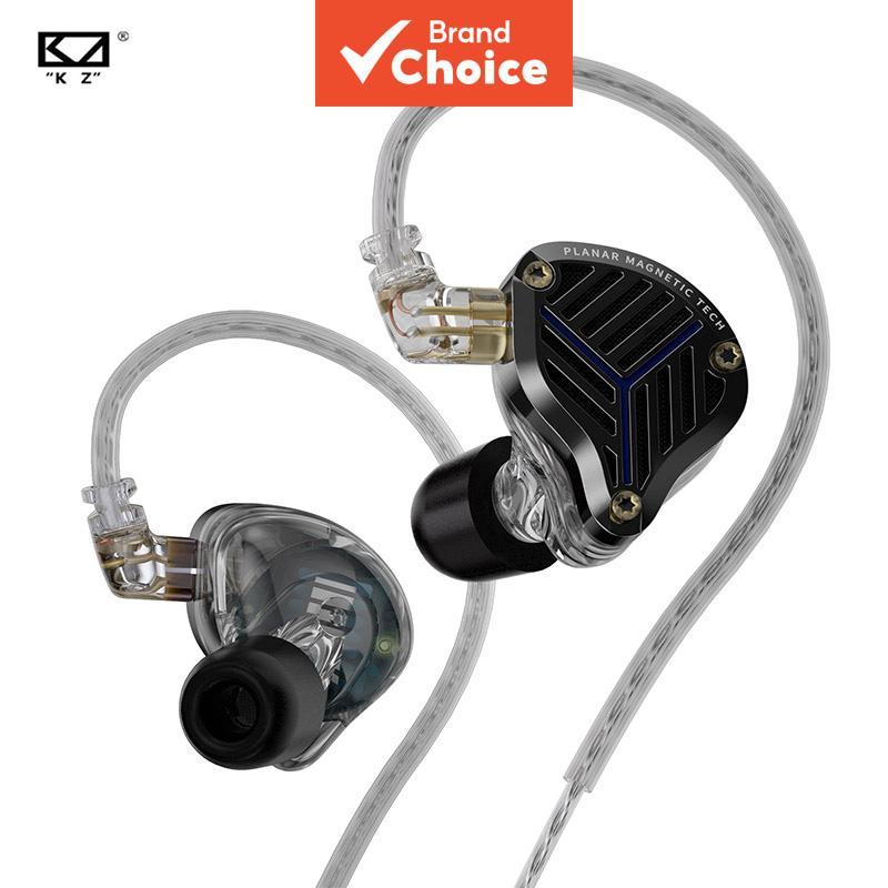 KZ PRX หูฟังหูฟังชนิดใส่ในหู Planar Driver เพลงแบบมีสาย HiFi Bass IEM Monitor หูฟังกีฬาชุดหูฟังพื้นผ
