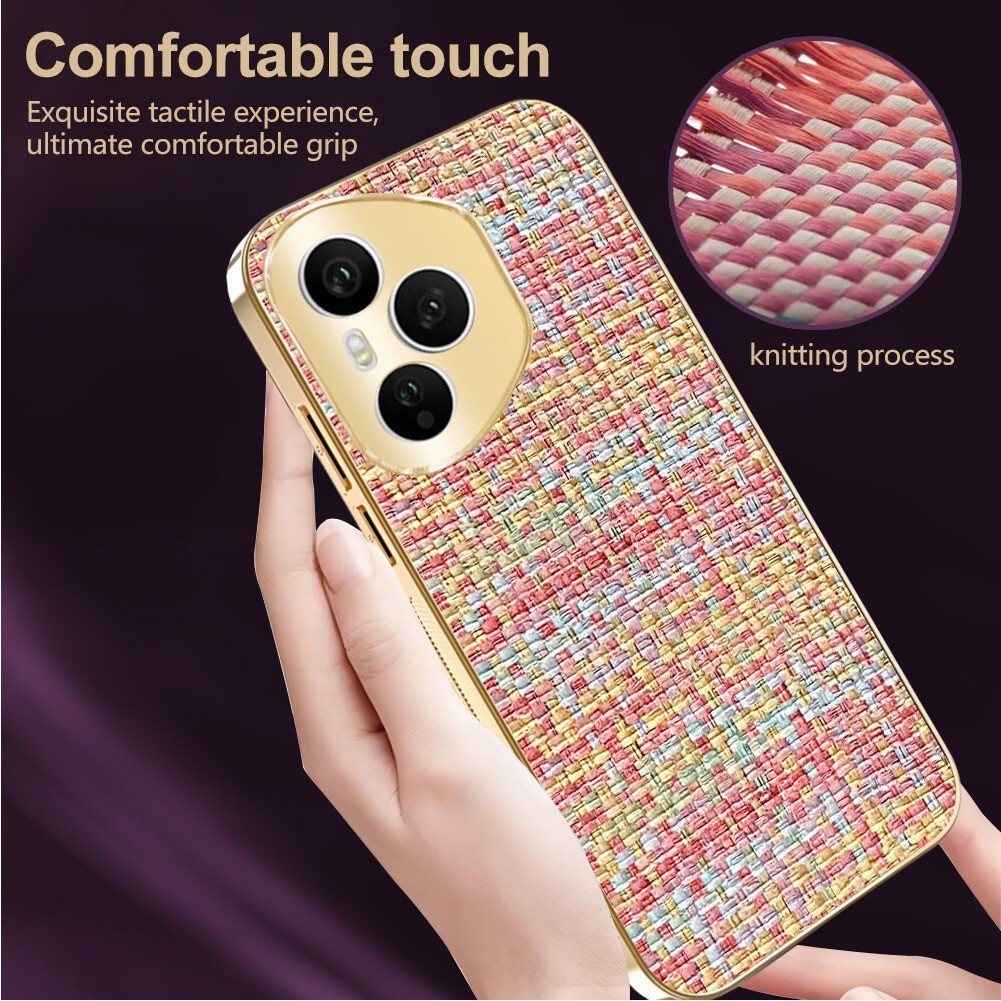 LIKAIYUE สําหรับ Honor 400 Pro Honor400 Honor400Pro 400Pro 5G ทอหรูหรา Electroplated Gold เคสโทรศัพท์กันกระแทกฝาหลังปกแข็ง