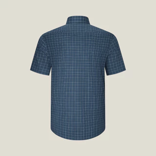 G2000 เสื้อเชิ้ตแขนสั้นแบบทางการสำหรับผู้ชาย Smart Fit รุ่น 5613135278 สีน้ำเงินเข้ม