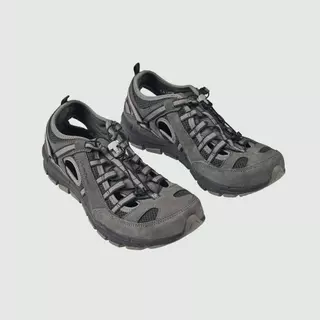 Decathlon Men’S Hiking Shandal รองเท้ารัดส้นสำหรับผู้ชายใส่เดินป่ารุ่น Nh500 Fresh - Grey
