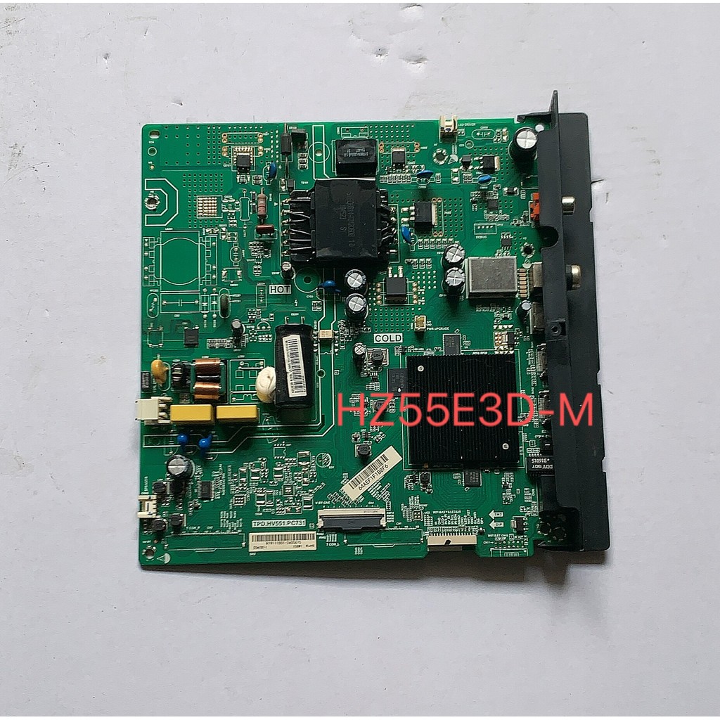 Haixin TV HZ55E3D-M เมนบอร์ด TPD.HV551.PC731 หน้าจอ HD550X1U82-T1/S2 ทดสอบแล้ว