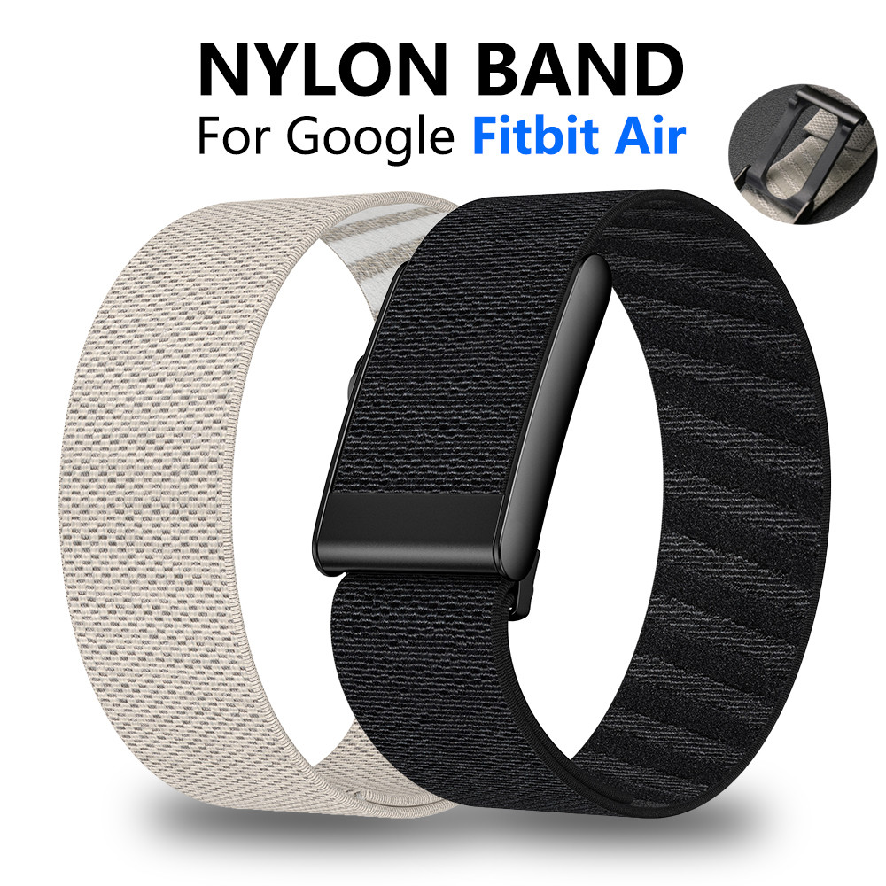 สายรัดทอไนลอนสําหรับ Google Fitbit Air เปลี่ยน To Whoop 5.0 สายนาฬิกาแบบห่วงกีฬาสายรัดข้อมือระบายอากาศอุปกรณ์เสริมสําหรับผู้หญิงผู้ชาย
