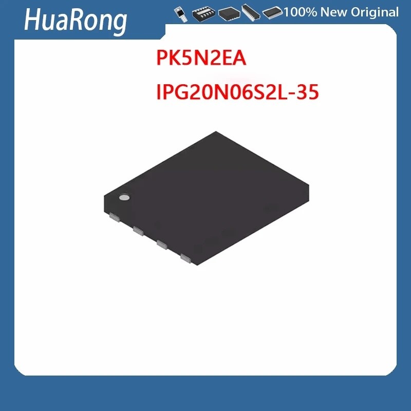 5 ชิ้น/แบทช์ PK5N2EA PK5N2 IPG20N06S2L-35 2N06L35 QFN8