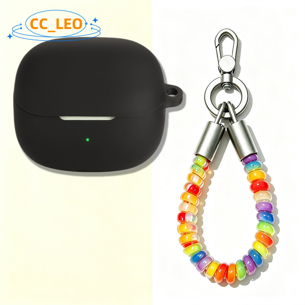 Suitable for Baseus BP1 Pro Transparent TPU Soft Shell Cute OK Hanging Rope Compatible with Baseus B
