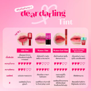 ETUDE Dear Darling Oil Tint อีทูดี้ ลิปทินต์ เนื้อออยล์ 4.2g.