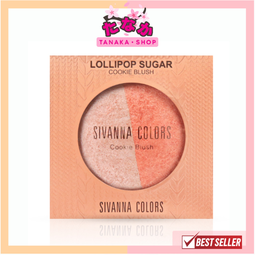 🔥แท้/ดีลสุดคุ้ม/ไลฟ์ทุกวัน🔥HF8107 Sivanna Lollipop Sugar Cookie Blush บลัชออน ลอลลี่ป๊อป 6กรัม