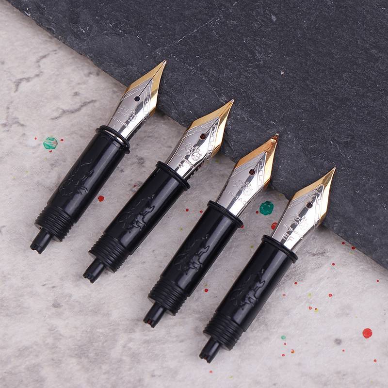 ฟอร์ธีวิน 1ชิ้น จินห่าว #5 Fountain ปากกา Nibs เปลี่ยนโลหะ EF/F/M สําหรับ 82 88 95 100 Mini ปากกาโรง