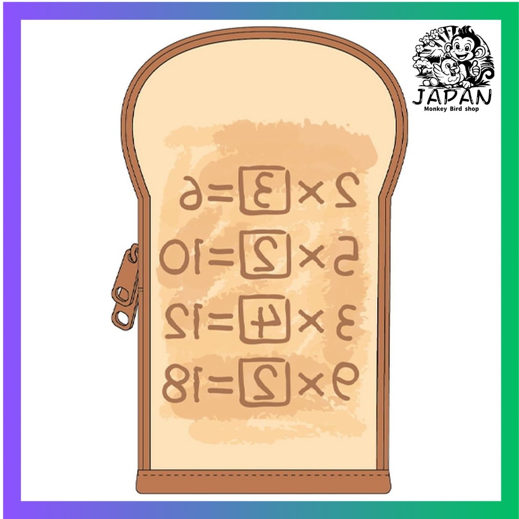 K Company I'm Doraemon Stand Pouch Ankipan Memorization Pan H19.7 x W12.1 x D7.5cm IDR-STPA monkey b