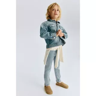 H&M(เอชแอนด์เอ็ม) กางเกงยีนส์ทรงสลิมเนื้อผ้ายืดพิเศษ Boys Superstretch Slim Fit Jeans 1089266_10