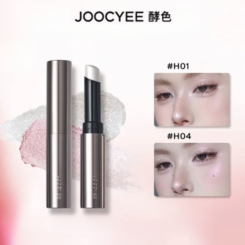 新款*JOOCYEE Highlight Stick Diamond Highlight Stick บางส่วน Brightening Non-Flying Powder ระเบิด Spar